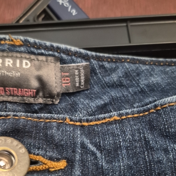 Torrid Indigo Straight Leg Jeans - Picture 4 of 6